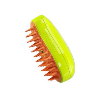 Cat Dog Pet Spray Massage Brush 3 in 1 One Button Steam Spray Folding Rotatable Floating Hair Bath Hair Removal Brush Comb